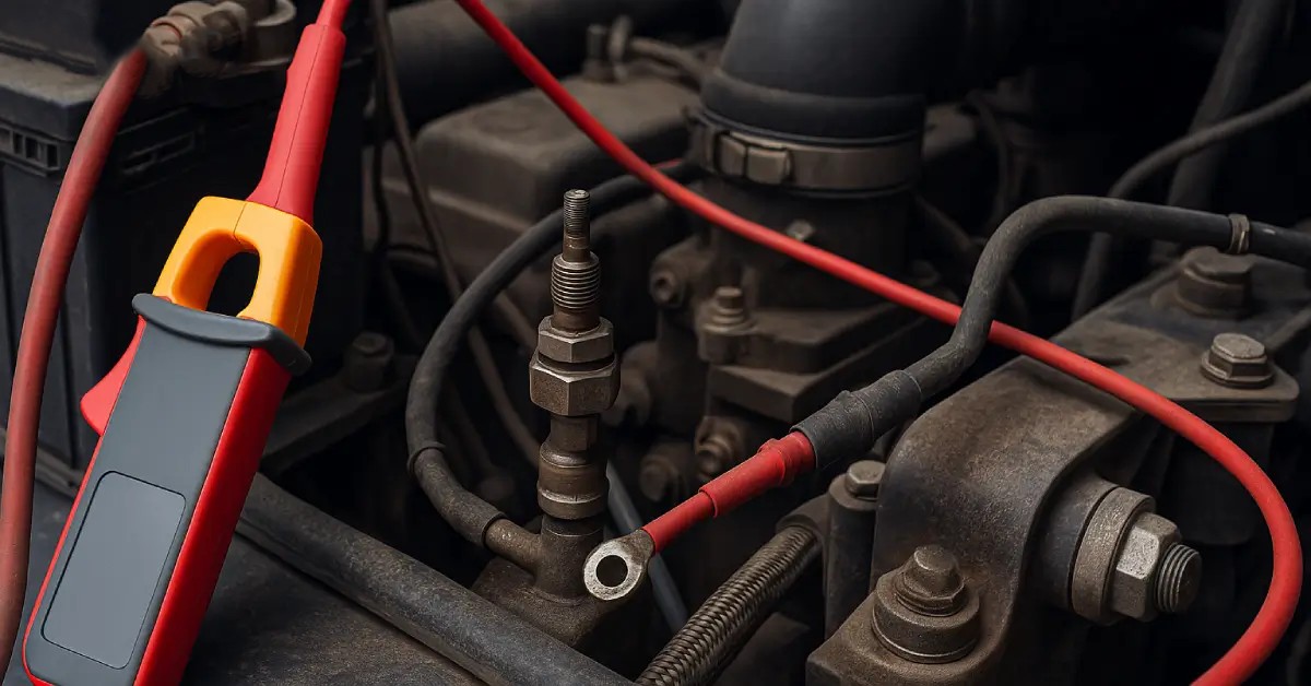 عیب_یابی-سیستم-پیش_گرمایش-دیزل-Glow-Plug_Flame-Start-در-هوای-سرد